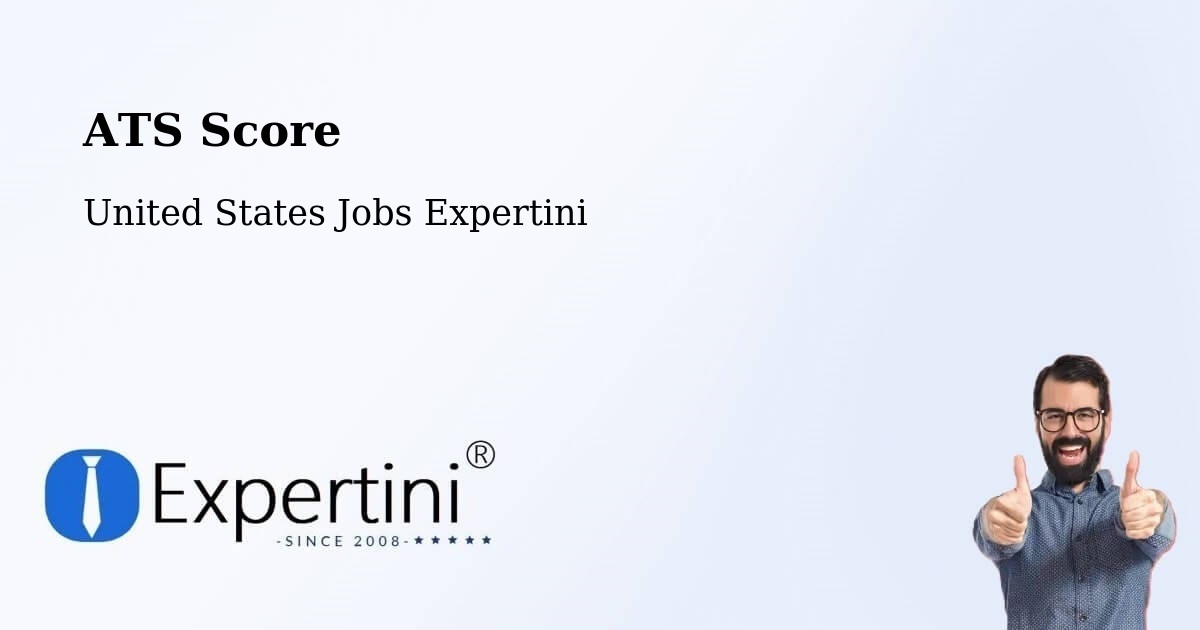Resume ATS Score & Job Description Match Tool – Anna - United States Jobs Expertini