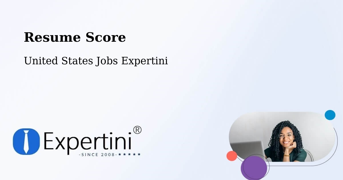 Resume Score & Job Description Match Tool – Anna - United States Jobs Expertini